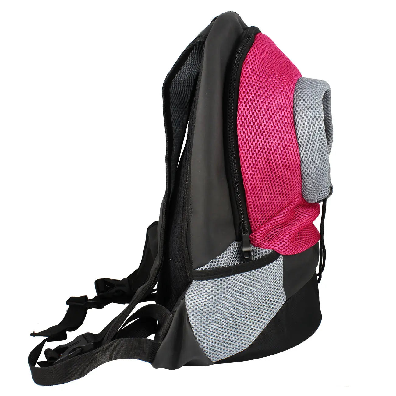 Pet Dog Carrier Pet Backpack Bag Portable Travel Bag Pet Dog Front Bag Mesh Outdoor Hiking Head Out Double Shoulder Sports DB