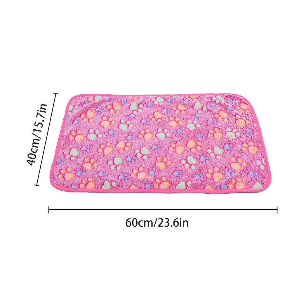 Pet Blanket Bed Mascotas Cama Perros Cachorro Soft Cute Printing Pets Fleece Sleep Mat Pad For Dogs And Cats Lovely Cushion