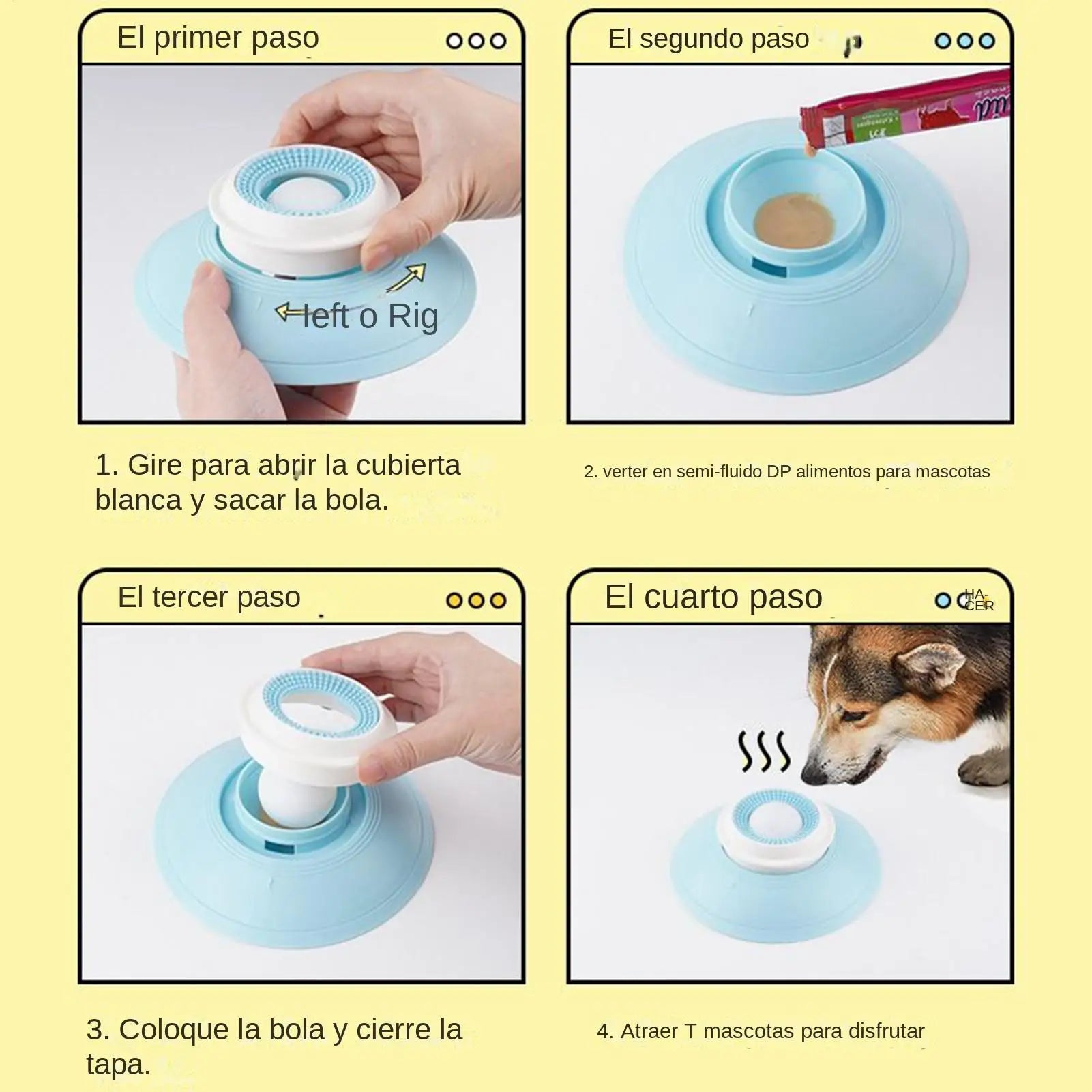 Pets Lick Toys  Interactive Dog Toys Slow Feeder Food Dispenser For Puppy Training Enrichment Cat Feeding Crate Pet Supplies
