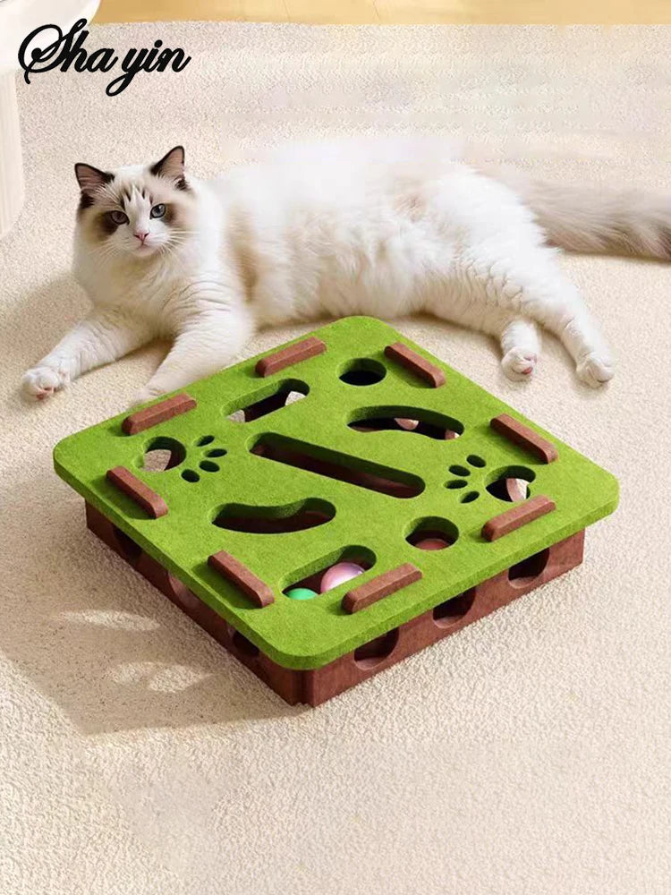 Cat Toys Are A Great Tool For Relieving Boredom, Cats, Pets, Puzzle Puzzles, Mazes, Digging Holes, Felt Boxes