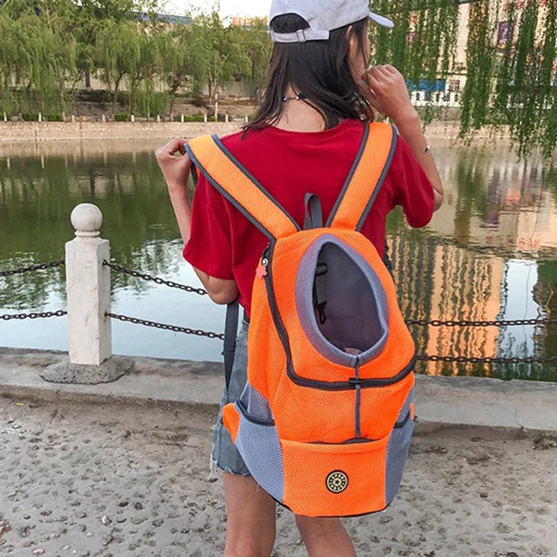 Dog Backpack for Small Large Dogs Cats Double Shoulder Carrier Bag Portable Pet Travel Backpack Pet Carrying Supplies