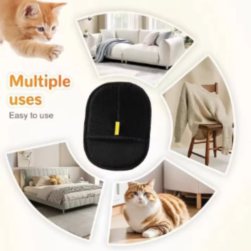 Pet Grooming Gloves for Dogs And Cats Hair Remover Brush Kitten Cleaning Glove Sofa Carpet Clothes Pet Hair Removal Pet Supplies