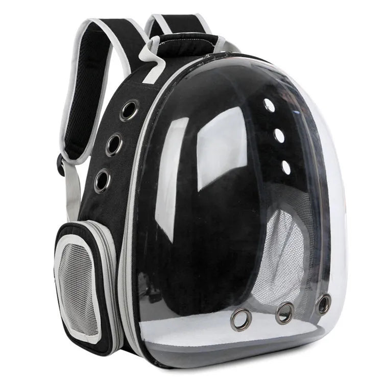 Pet Cat Carrying Bag Pet Backpacks Breathable Portable Transparent Backpack Puppy Dog cat Transport Carrier Space Capsule Bags