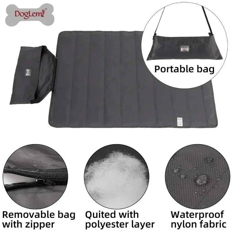 Pet Blanket Outdoor All Season Waterproof Warm Foldable Portable Dog Mat Travel Camping Sleeping Bed Pet Supplies Accessories