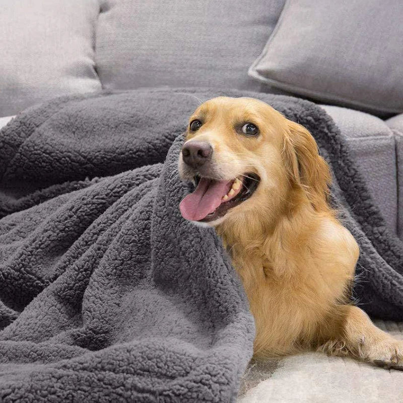 Pet Blanket Shu Cotton Velvet Dog Cat Blanket Mat Pet Supplies