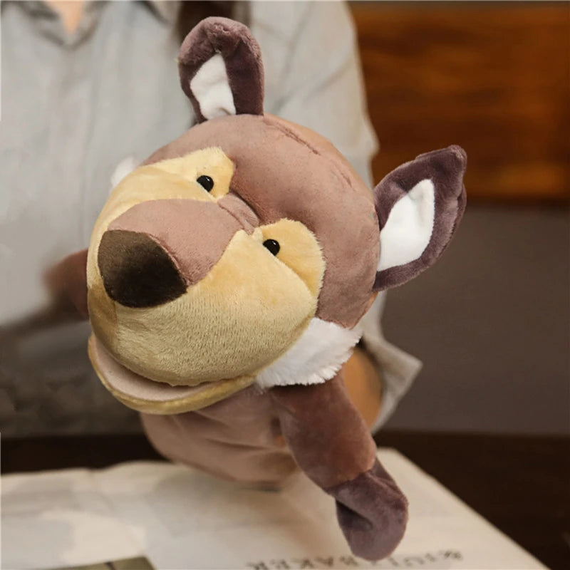 Hand Finger Puppets Cartoon Plush Toy Party Supply Family Gathering Favorite Toy