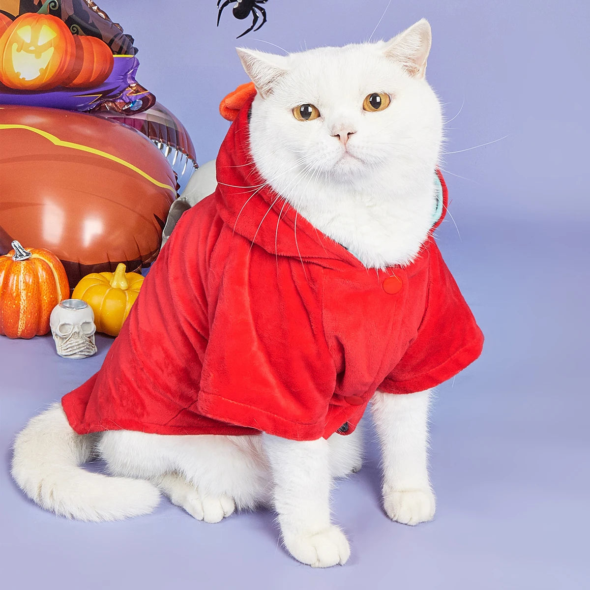 Pet Puppy And Cat Cloth Halloween Party Cosplay Pumpkin Clothes Autumn & Winter Fashion Soft Comfortable Coat Clothing Hot sale