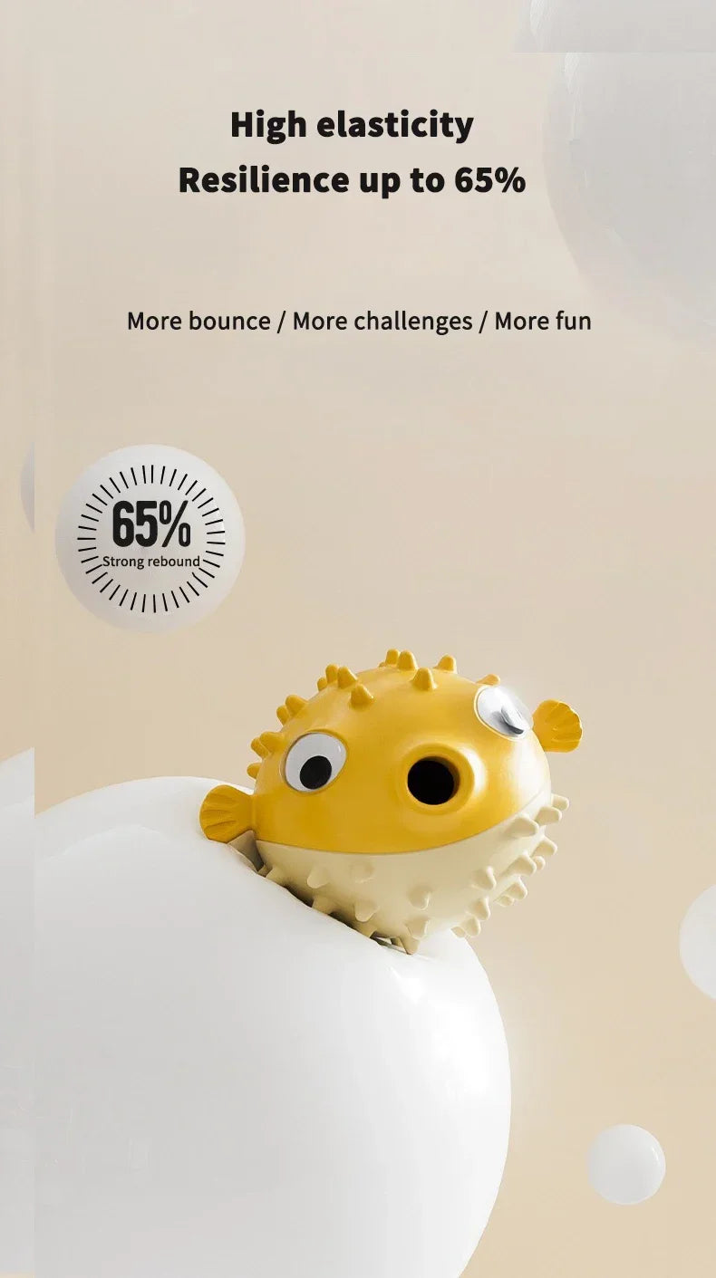 Pet Vocal Toys Leaky Food Design Clean Teeth, Grind Teeth, Bite Resistant Self-amusement Interactive Toys Release Pet Energy Toy