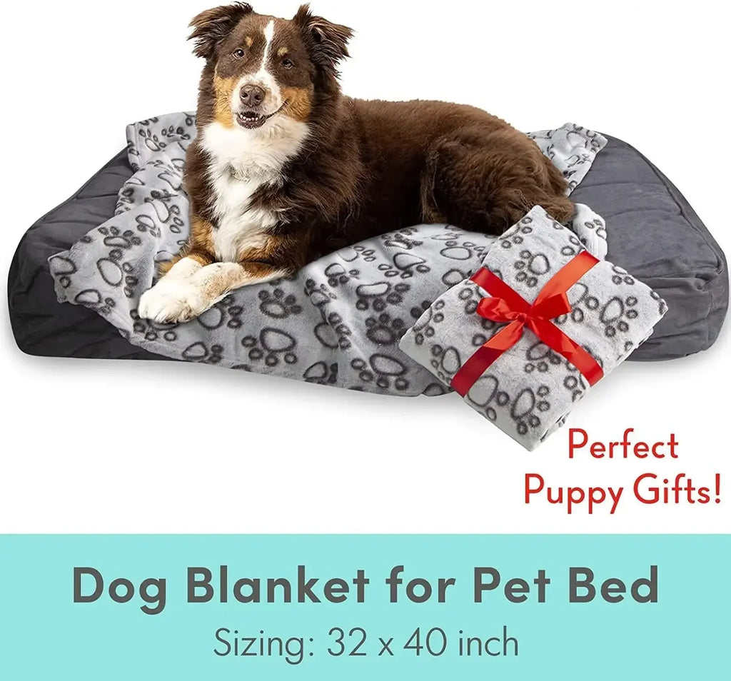 Pet Blanket Cute Cartoon Pattern Blanket Cute Warm Pet Bed Mat Washable for Small Medium Large Dogs Puppy Pet Supplies Cat Dogs