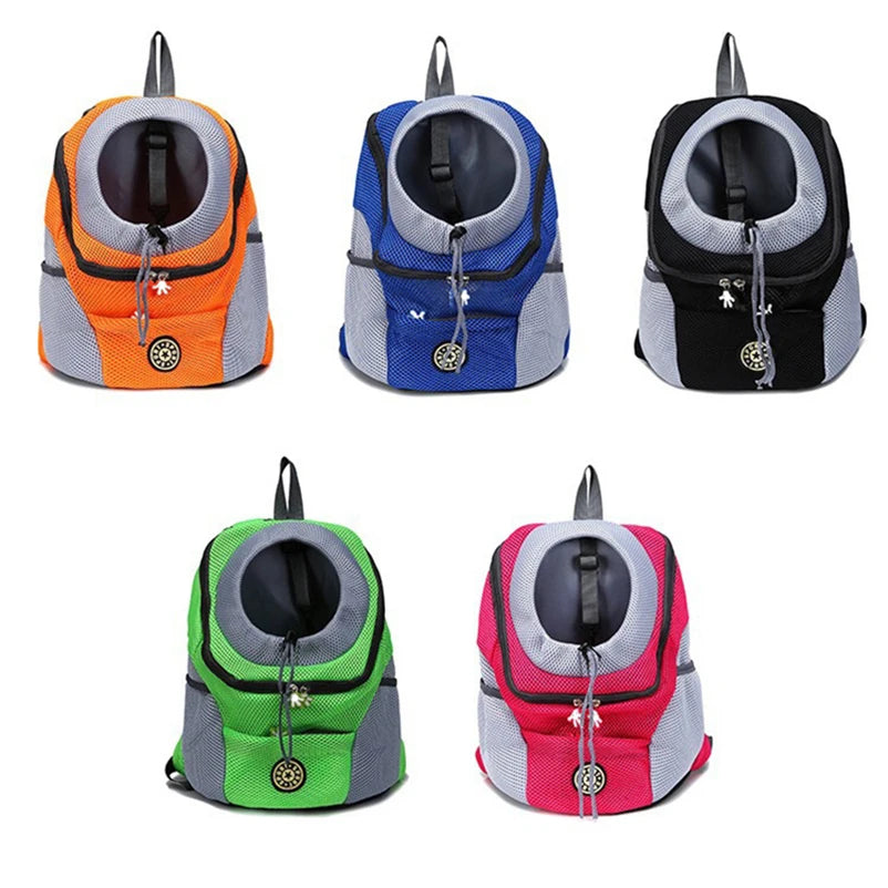 Dog Backpack for Small Large Dogs Cats Double Shoulder Carrier Bag Portable Pet Travel Backpack Pet Carrying Supplies