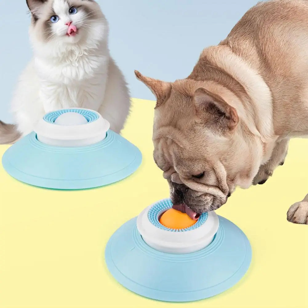 Dog Lick toys food dispenser toys Slow Feeder Food Dispenser For Puppy Training Enrichment Cat Feeding Crate Accessory