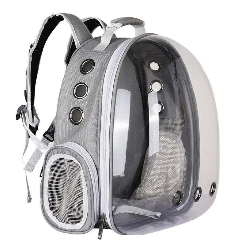 Pet Cat Carrying Bag Pet Backpacks Breathable Portable Transparent Backpack Puppy Dog cat Transport Carrier Space Capsule Bags