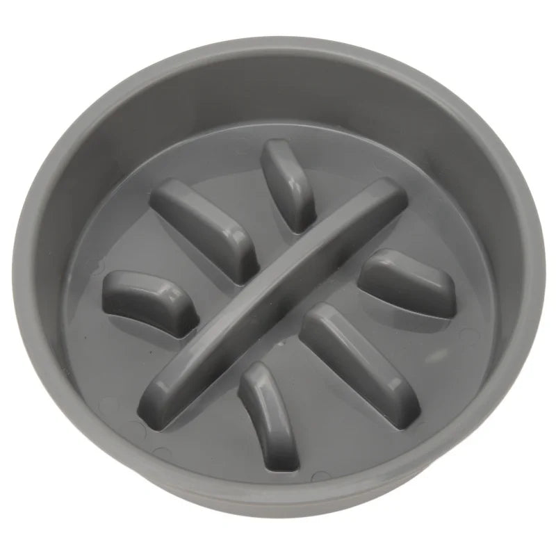 Slow Feeder Dog Bowl Improve Digestion Prevent Suffocation Accessory Slower Food Preventing Choking Bowl For Pet