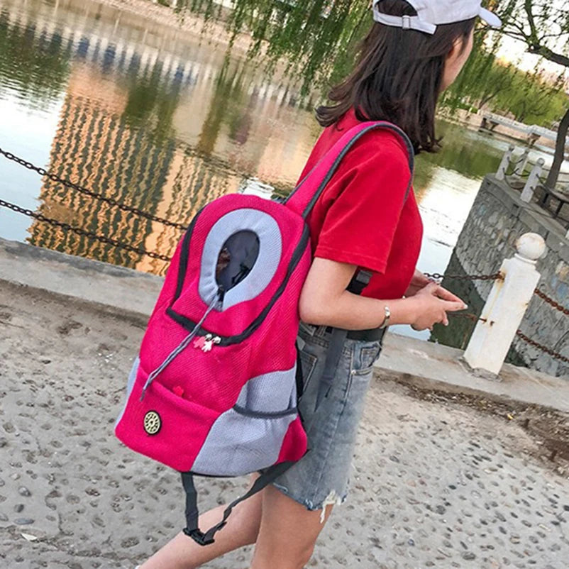Dog Backpack for Small Large Dogs Cats Double Shoulder Carrier Bag Portable Pet Travel Backpack Pet Carrying Supplies
