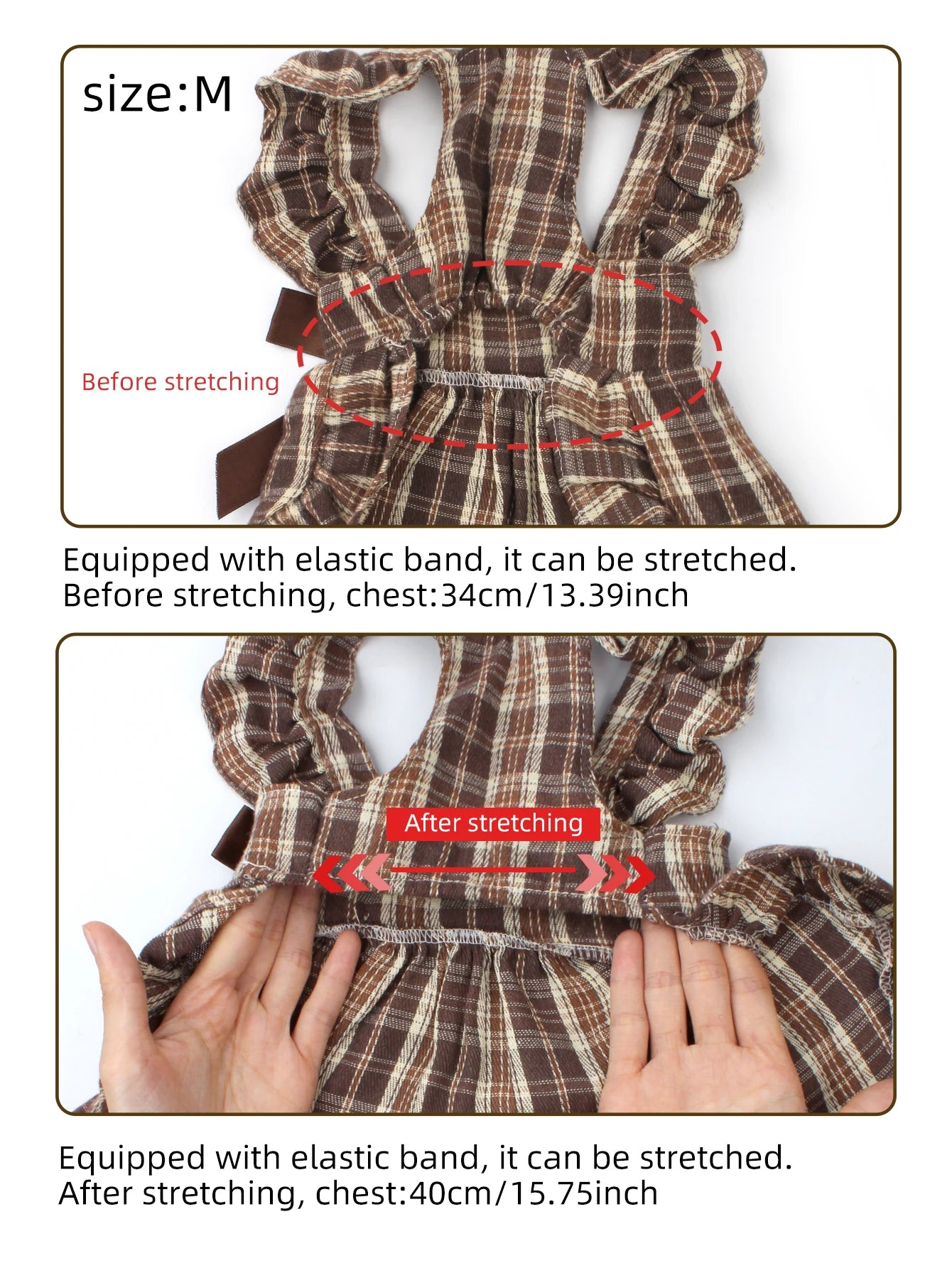Pet Clothes Dog Dresses Princess Retro Plaid Bow Skirt Teddy Bichon Small Medium Dog Clothes Fashion Trend Decorative Clothing