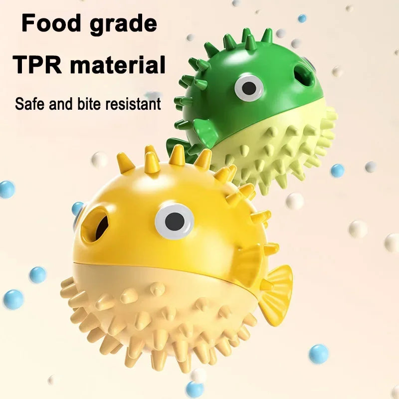 Pet Vocal Toys Leaky Food Design Clean Teeth, Grind Teeth, Bite Resistant Self-amusement Interactive Toys Release Pet Energy Toy
