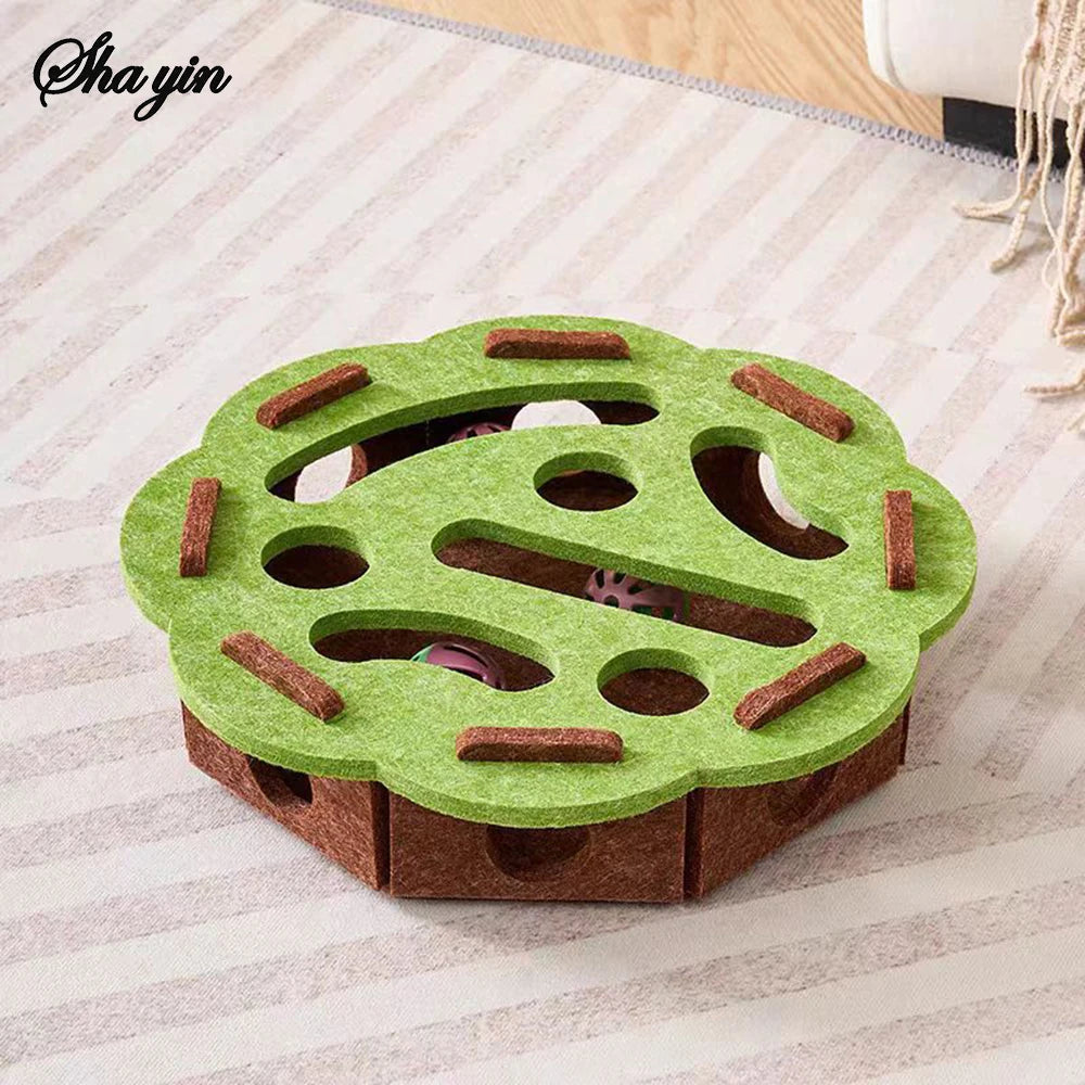 Cat Toys Are A Great Tool For Relieving Boredom, Cats, Pets, Puzzle Puzzles, Mazes, Digging Holes, Felt Boxes