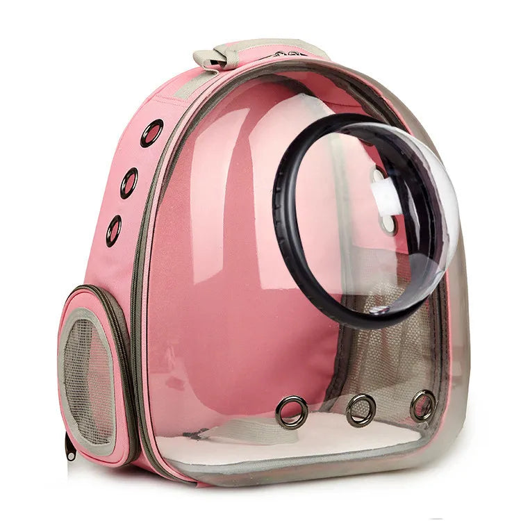 Pet Cat Carrying Bag Pet Backpacks Breathable Portable Transparent Backpack Puppy Dog cat Transport Carrier Space Capsule Bags