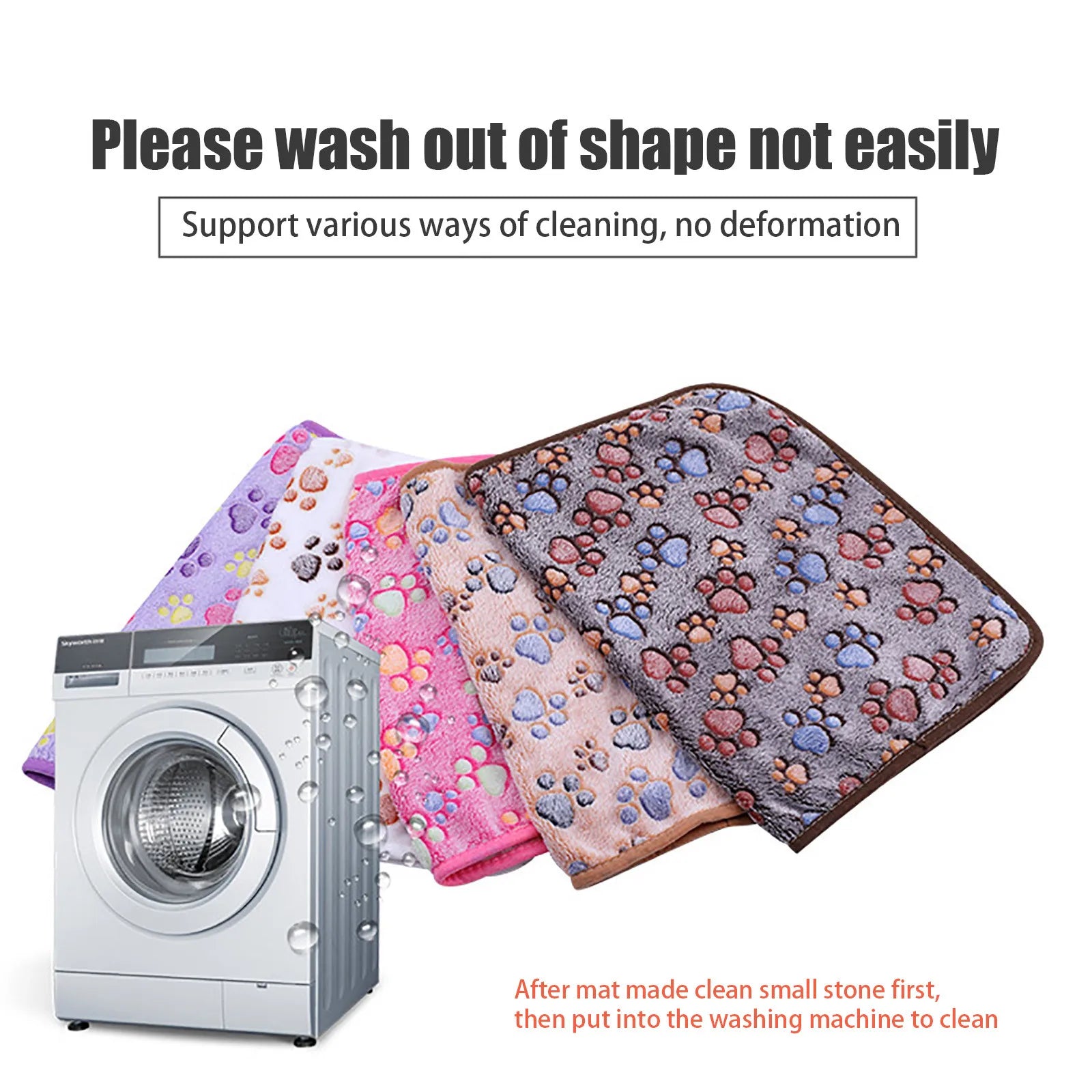 Pet Blanket Bed Mascotas Cama Perros Cachorro Soft Cute Printing Pets Fleece Sleep Mat Pad For Dogs And Cats Lovely Cushion
