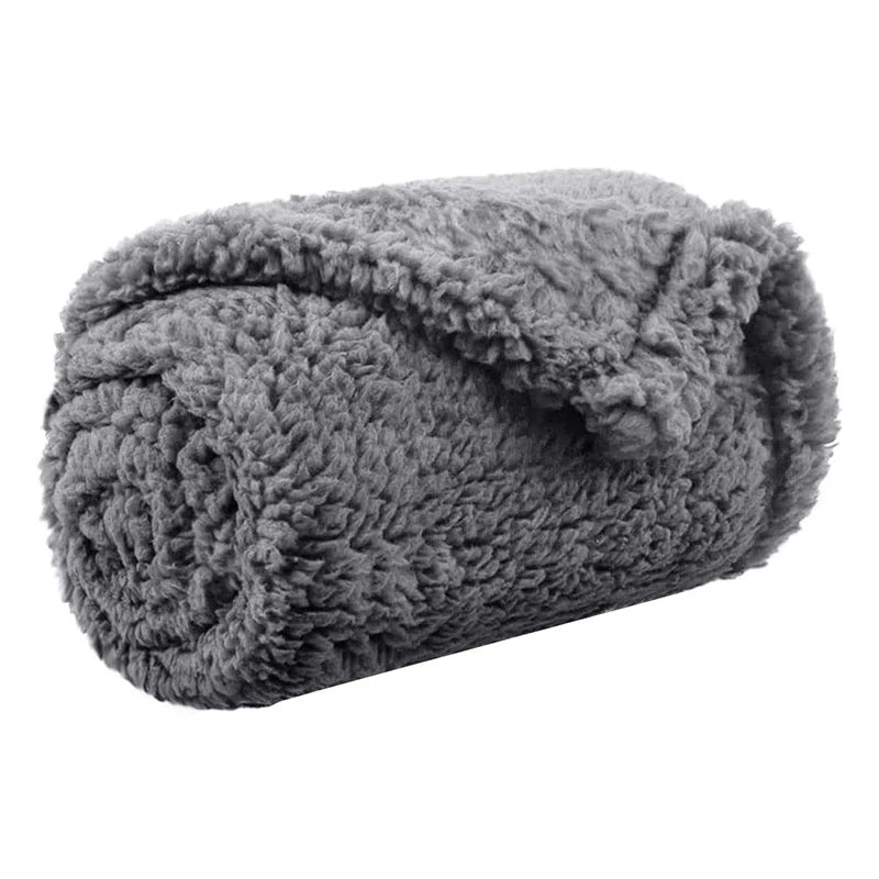 Pet Blanket Shu Cotton Velvet Dog Cat Blanket Mat Pet Supplies